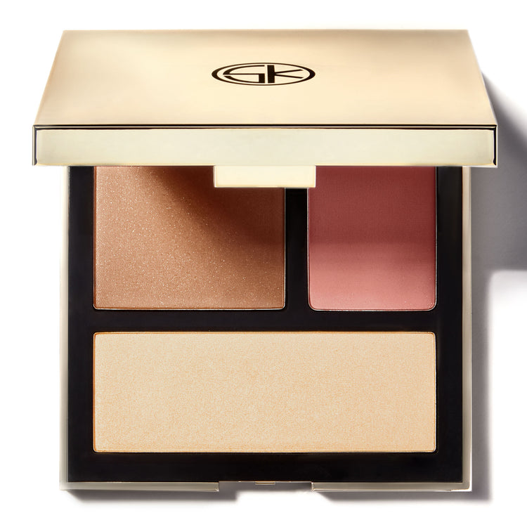 CONTOURING FACE PALETTE LIGHT SK-222 - Bronzer, Highlighter and Blusher