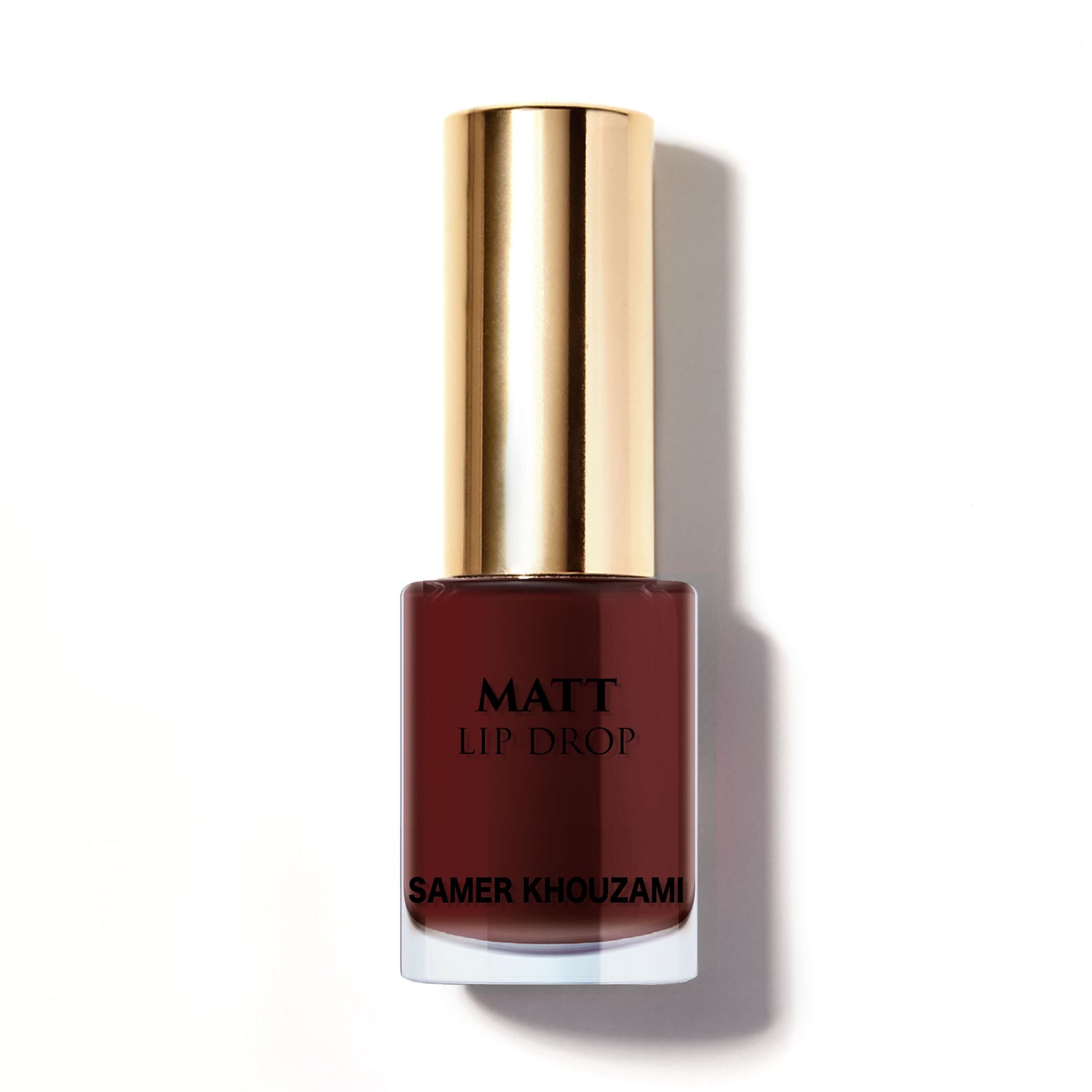 LIQUID MATT LIP DROP SK-310 BURGUNDY: Transfer-proof, pigmented, velvet finish