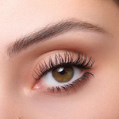 WATERPROOF INTENSE NOIR VOLUMIZING MASCARA: Lash Lift, Volume, Curl, Long-lasting, Smudge-proof, Eye Makeup