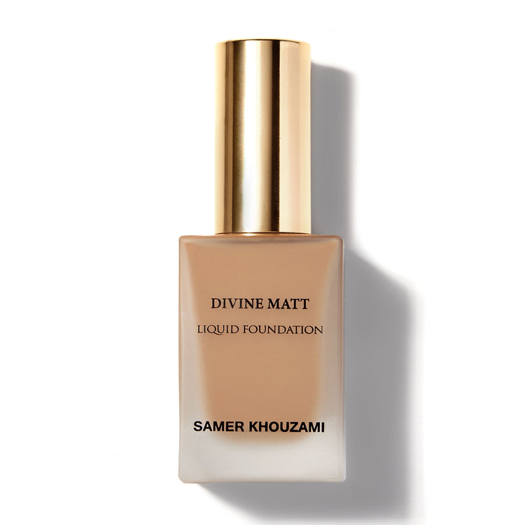 DIVINE MATT LIQUID FOUNDATION SK-40: Full Coverage, Blendable, Precise Application, Buildable Coverage, Contouring, Shade Matching, Flawless Finish, Professional Makeup, Long-lasting, Smooth Texture, Matte Finish
