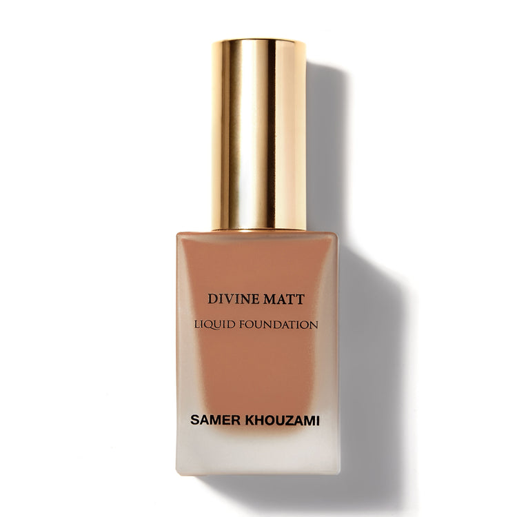 DIVINE MATT LIQUID FOUNDATION SK-46: Full Coverage, Blendable, Precise Application, Buildable Coverage, Contouring, Shade Matching, Flawless Finish, Professional Makeup, Long-lasting, Smooth Texture, Matte Finish
