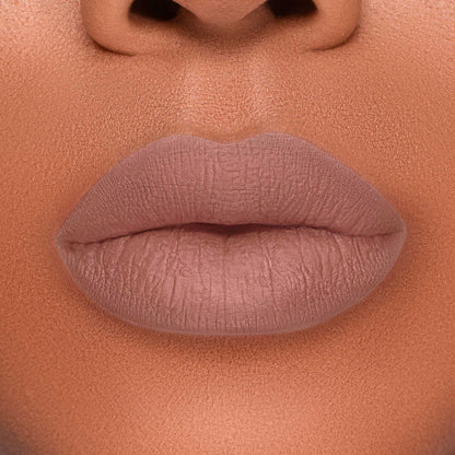 LIQUID MATT LIP DROP SK-302 MISTY ROSE: Transfer-proof, pigmented, velvet finish