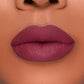 LIQUID MATT LIP DROP SK-306 BRANDY: Transfer-proof, pigmented, velvet finish
