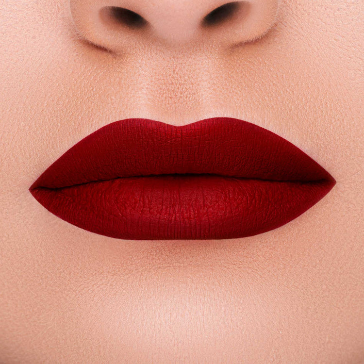 LIQUID MATT LIP DROP SK-309 RED: Transfer-proof, pigmented, velvet finish