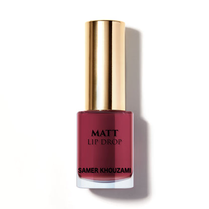 LIQUID MATT LIP DROP SK-307 ROSE WOOD: Transfer-proof, pigmented, velvet finish
