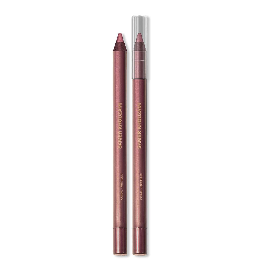 DIVINE KAJAL WATERPROOF EYE PENCIL CORAL-METALLIC