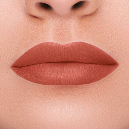 LIQUID MATT LIP DROP SK-303 SAND STONE: Transfer-proof, pigmented, velvet finish